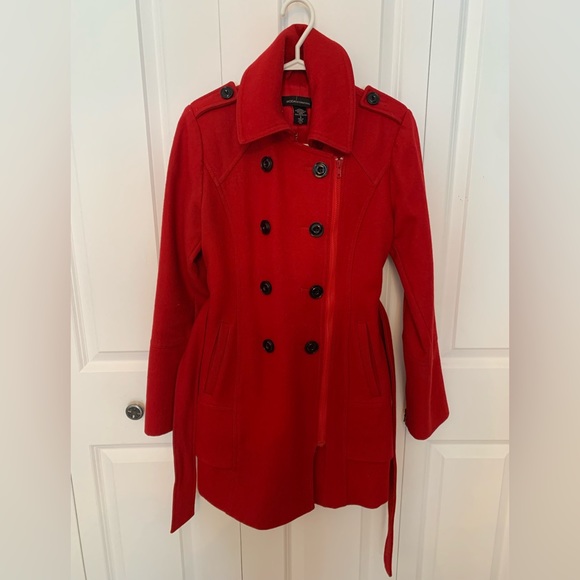 Victoria’s Secret wool red coat - Picture 2 of 7